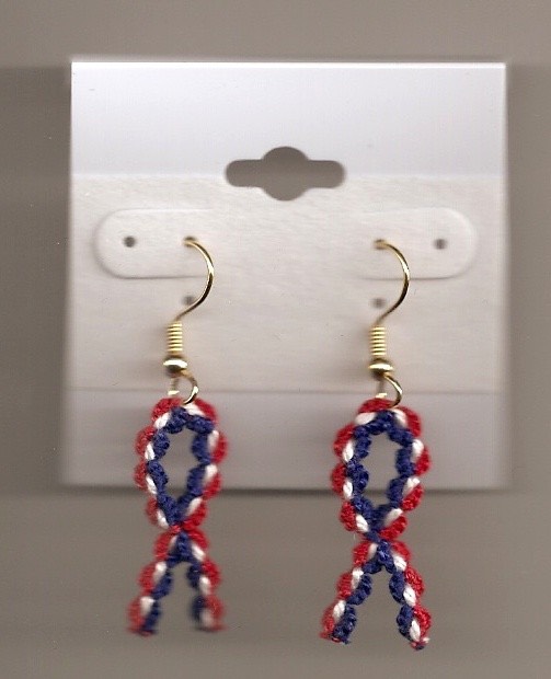 Earring Support Our Troops